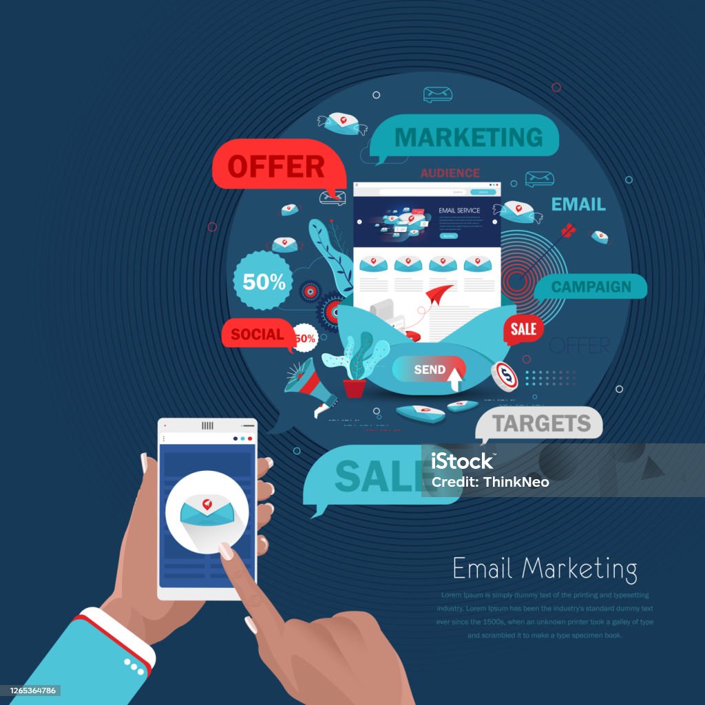 Visual Incoming Email Incoming Email Isometric Vector Concept Receiving Messages Laptop With ...