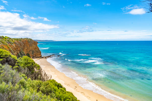 istock Urquhart Bluff in Anglesea at Great Ocean Road, Victoria, Australia 1265374468