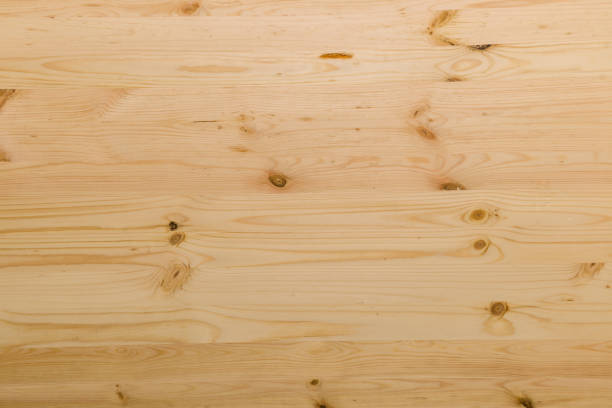 istock Natural pine wood plank wall texture background 1265408054
