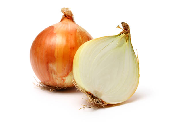 istock Gold onion vegetable bulbs 1265412994