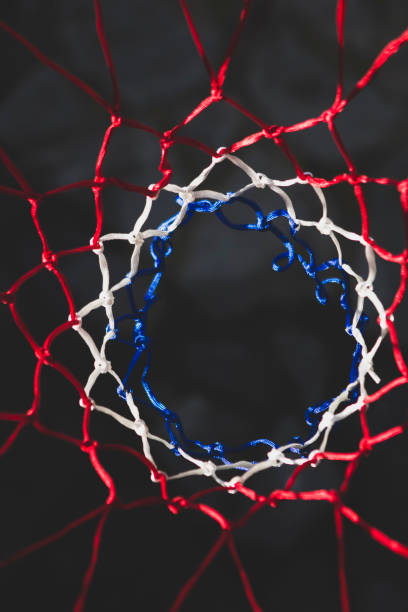 istock Top view of basketball net. 1265438789