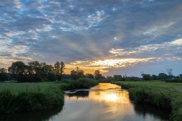 istock Sunrise at Paar river in Bavaria 1265440178