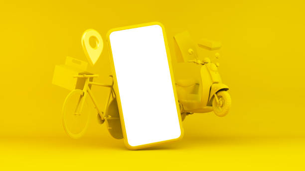 istock Fast food home delivery concept 1265440361