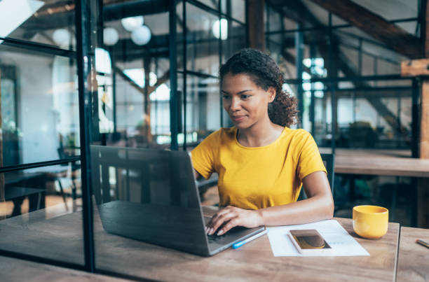 istock Business woman working in the office 1265448890