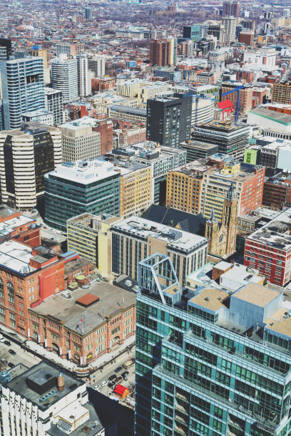 istock Montreal downtown aerial view 1265497632