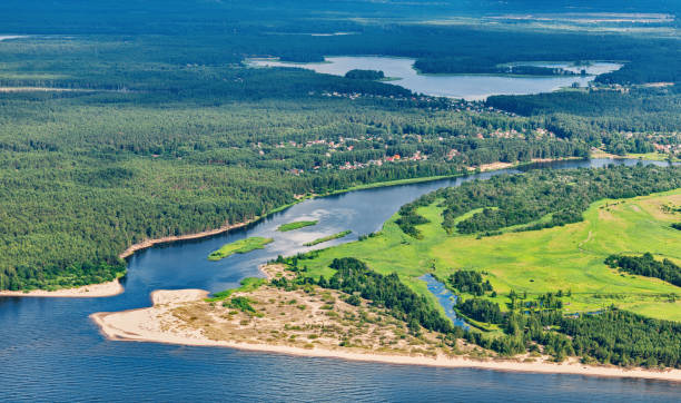 istock river mouth of Gauja 1265517880