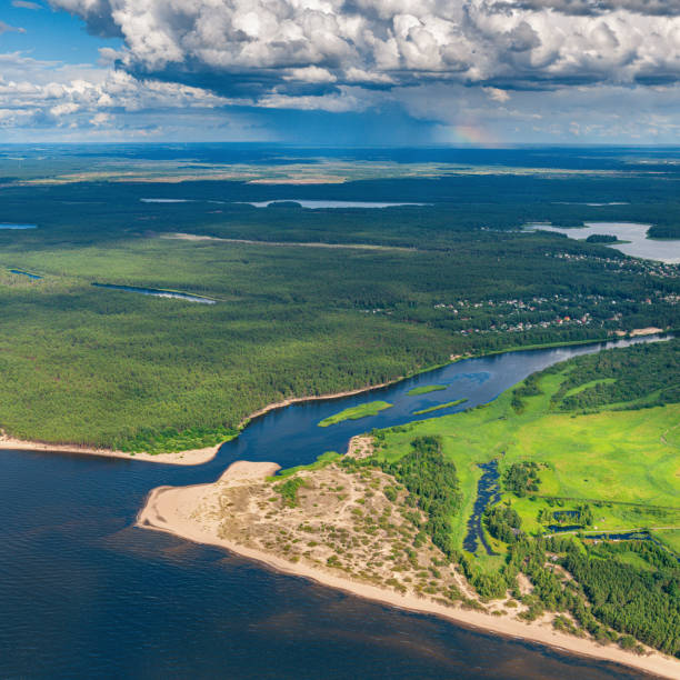 istock river mouth of Gauja 1265517905