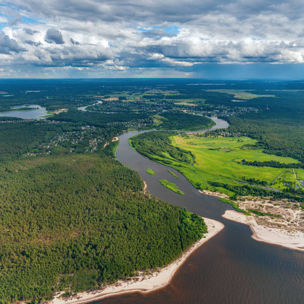 istock river mouth of Gauja 1265518002
