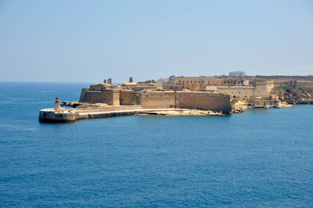 istock Valletta harbor in bright sunny day, Malta 1265520591