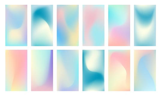 Multi Gradient Graph Multigradient Stock Illustration - Download Image Now - Color Gradient ...