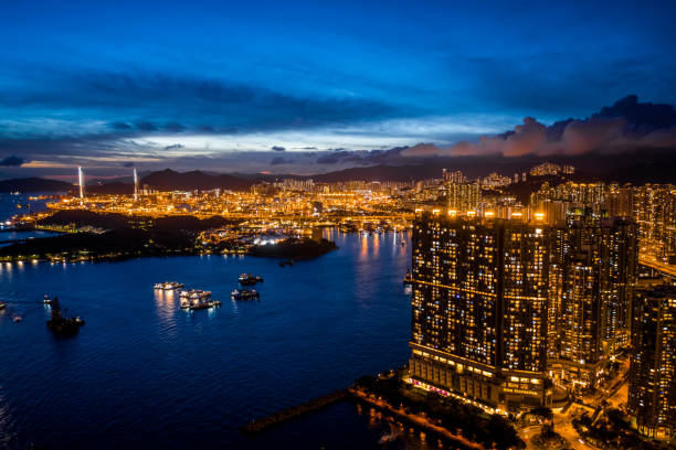 istock Residential District in Kowloon, Hong Kong 1265544970