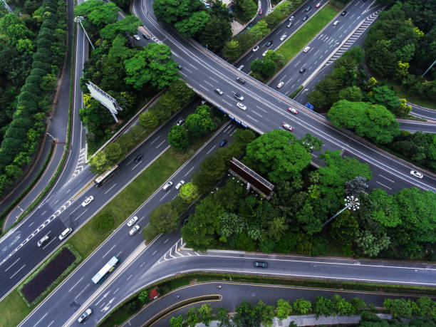 istock Aerial highway junction 1265550279