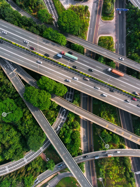 istock Aerial highway junction 1265550305