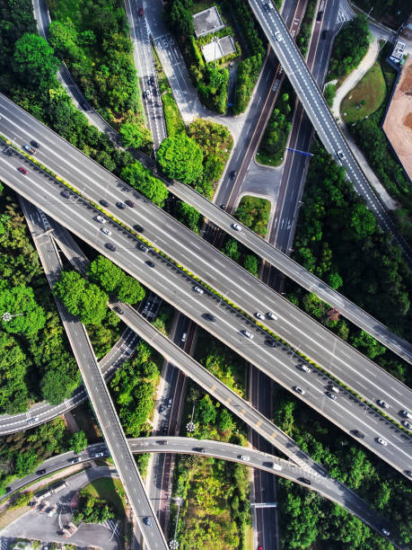 istock Aerial highway junction 1265550306
