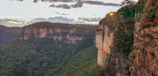 istock sunset in the blue mountains 1265557220