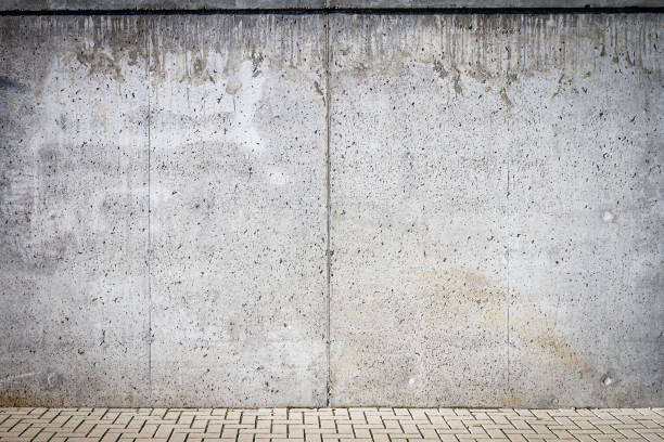 istock Concrete wall and parking place 1265565805