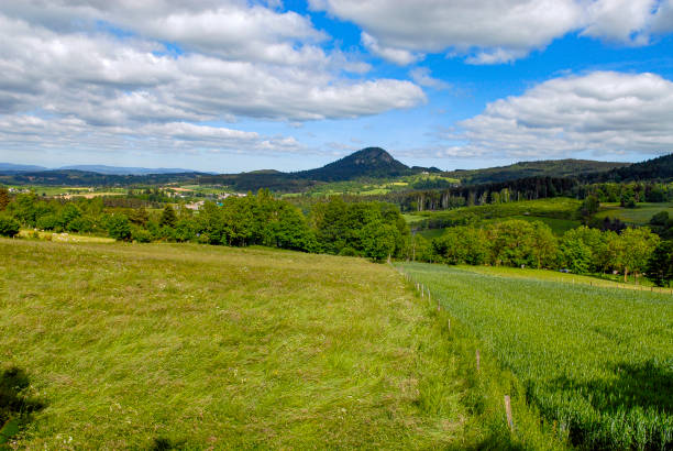 Surroundings of Yssingeaux, the Route des Sucs, ancient volcanoes and mountains