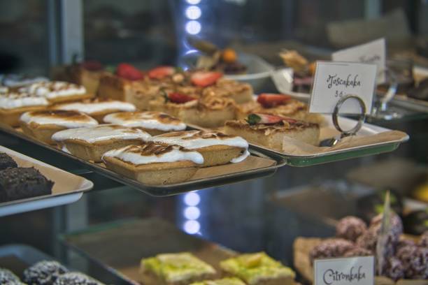 istock Cakes sold in the cute store 1265579111