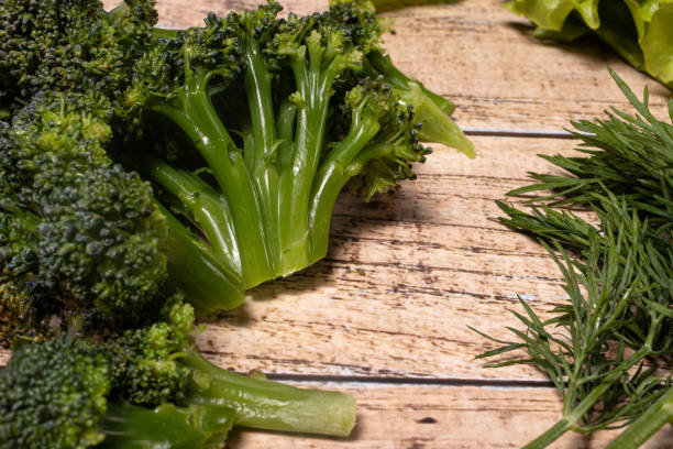 istock Broccoli while losing weight. Ketodiet, gluten-free diet and proper nutrition. 1265584894