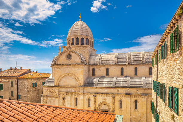istock Historic architecture with The Cathedral of St. 1265594212