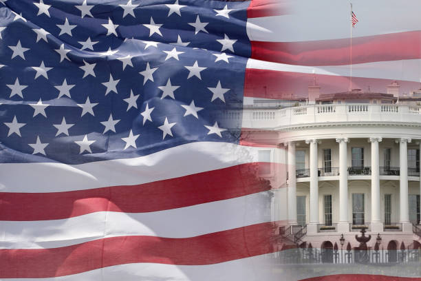 elecciones estadounidenses 2020 casa blanca washington - white house washington dc american flag president fotografías e imágenes de stock
