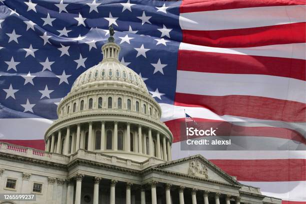 Us Elections 2020 Capitol Hill Washington Stock Photo - Download Image Now - USA, Government, US Republican Party