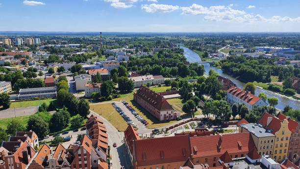 istock Aerial view of Elblag, Poland 1265609715