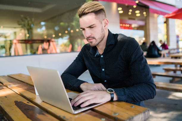 istock Businessman working on his laptop. 1265610526