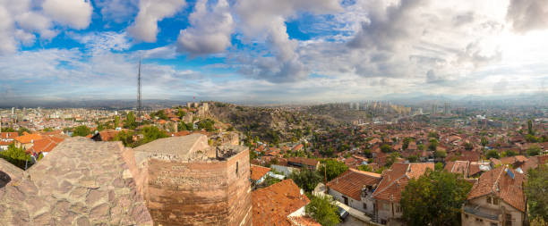 istock Panoramic view of Ankara, Turkey 1265627173