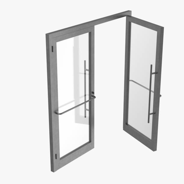 istock Aluminium French doors 1265641443