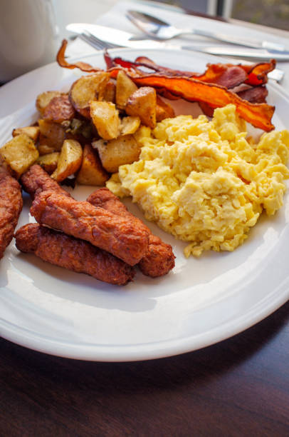istock Eggs Sausage Home Fries 1265644158