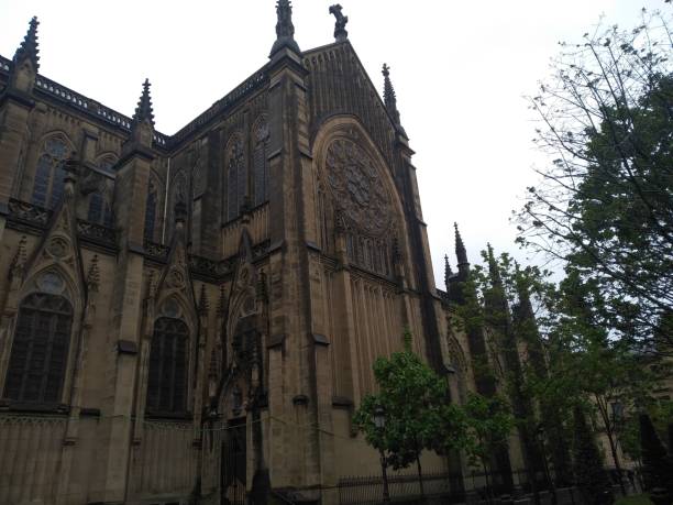 istock Lateral door of the cathedral 1265645715