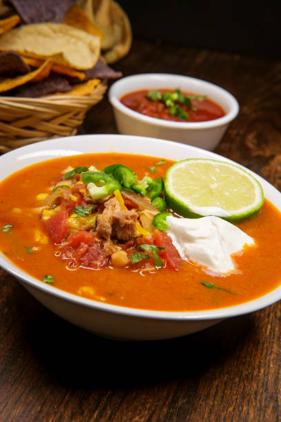 istock Mexican Tortilla Soup 1265648350