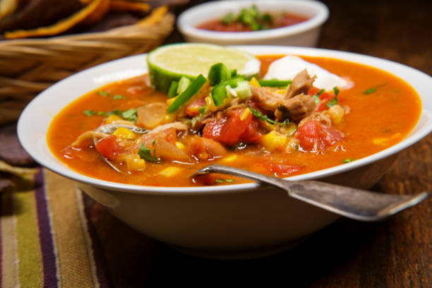 istock Mexican Tortilla Soup 1265648353