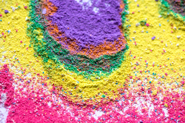 istock Colorful Background Of Chalk Powder 1265657345