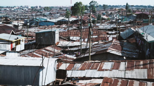 Slum - Shanty Town - Wide Shot