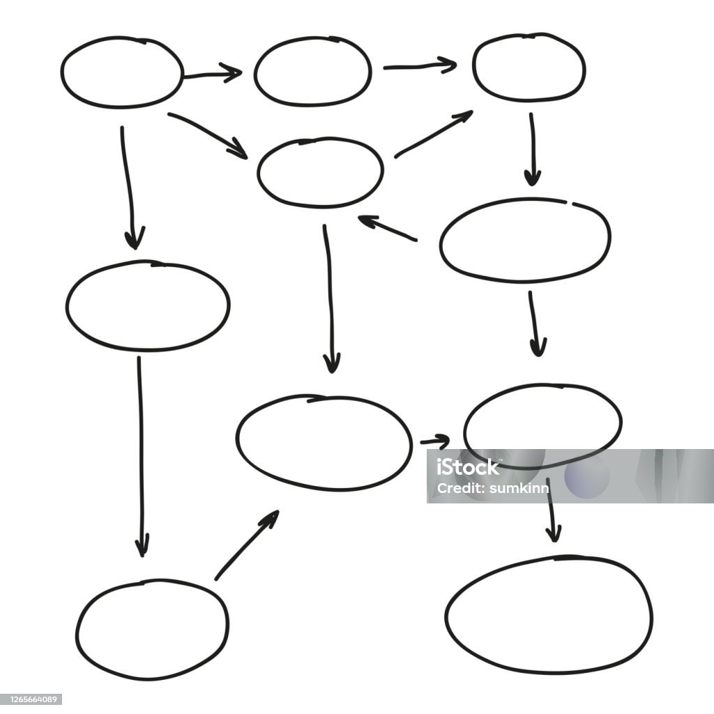 Flowchart Abstract Stock Image Landscape Abstract Flowchart Vector Stock Illustration - Download Image Now ...