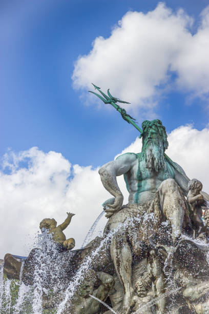 istock Neptune fountain in Alexanderplatz square. Fragment. Berlin, Germany 1265679050