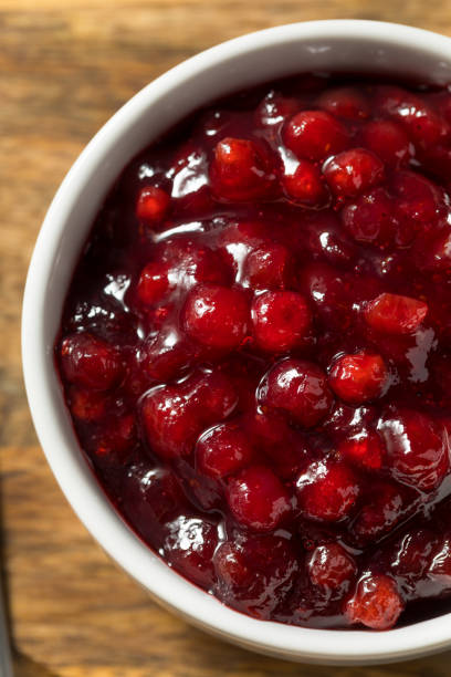 istock Traditional Homemade Lingonberry Jam 1265681768