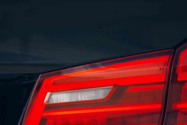 istock Luxury car rear side with taillight lamp 1265699477
