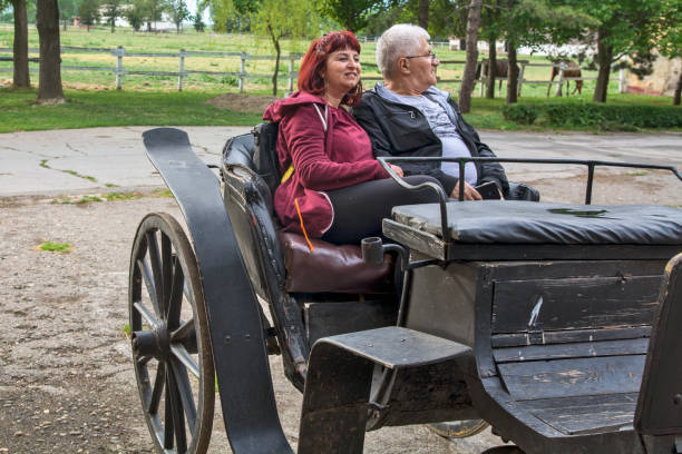 istock A married couple in a carriage 1265700625