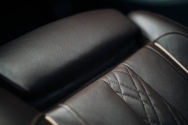 istock Car leather seats sport style 1265702046