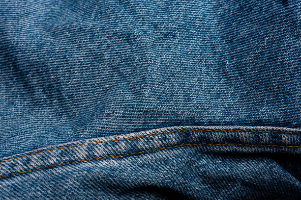istock Denim jeans texture. Denim background texture for design. Canvas denim texture. Blue denim that can be used as background. Blue jeans texture for any background. 1265716301