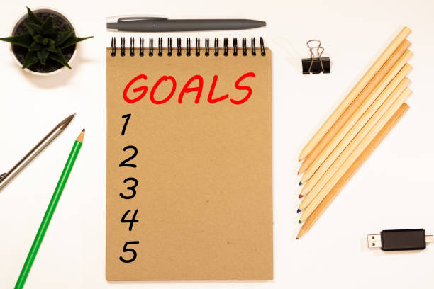 istock My Goals as memo on notebook with many light bulbs 1265722447