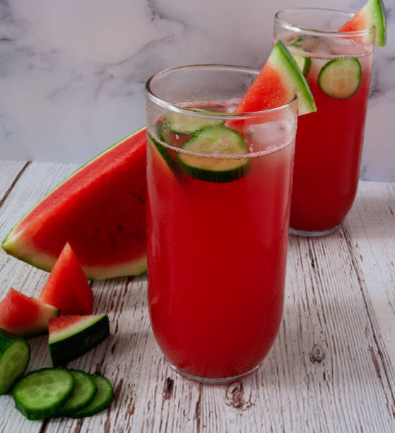 istock Watermelon and Cucumber cooler 1265725951