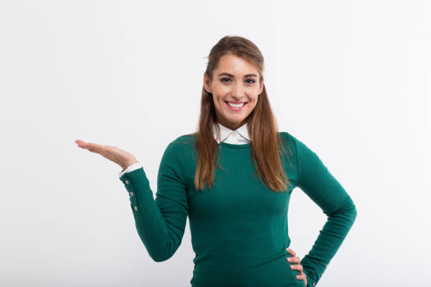 istock Succesful woman in photo studio 1265734978