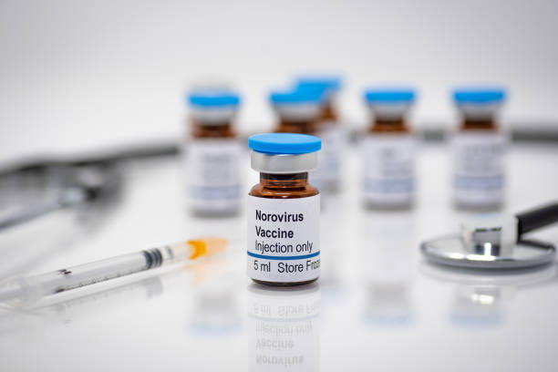 istock Norovirus vaccine vial 1265740894