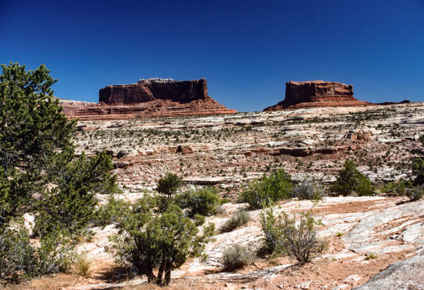 istock Canyonlands National Park - Two Buttes - 1998 1265808190