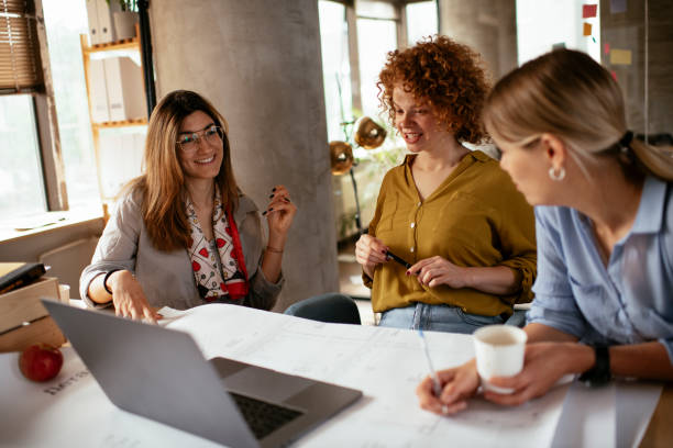 istock Businesswomen working on a new project. 1265810910