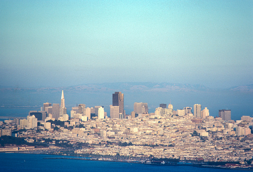 San Francisco Skyline - 1978